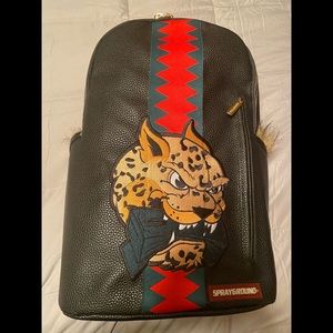 Sprayground Leopard money bag